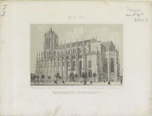 Münster. Südostseite. Um 1870