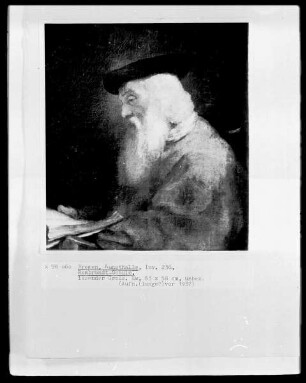 Lesender Greis
