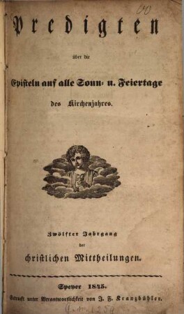 Christliche Mittheilungen. 12. 1845