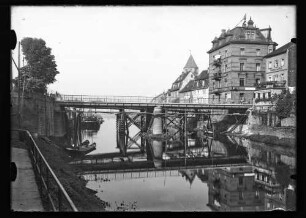 Bau der Tauberbrücke