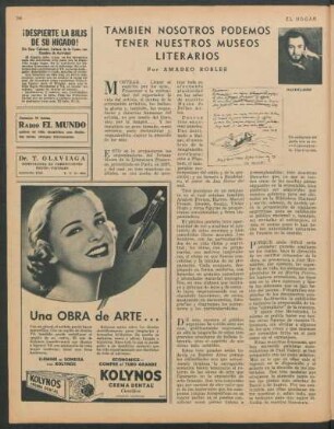 También nosotros podemos tener nuestros museos literarios
