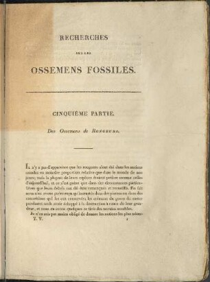 Chapitre Premier. Remarques Sur L'Ostéologie des Rongeurs Vivans