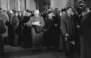 2. Kulturbundtagung im Deutschen Theater : Porträt eines Mannes
