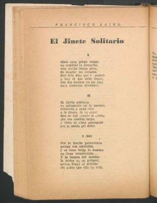 El jinete solitario