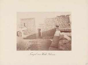 Tempel von Wadi Sebona in Ägypten