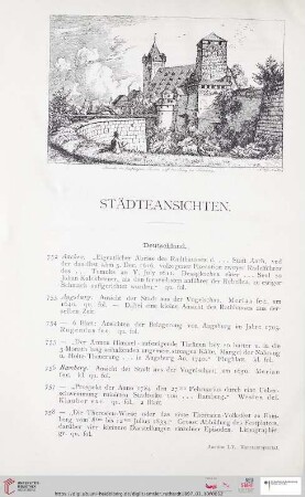 Städteansichten (Nr. 752 - 1000)
