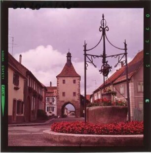 Das Alte Stadttor in Guémar