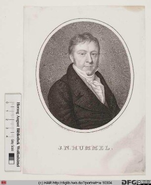 Bildnis Johann Nepomuk Hummel