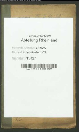 Das Stadtkölnische Archiv -Mitteilung von Verhandlungen Urkunden aus denselben