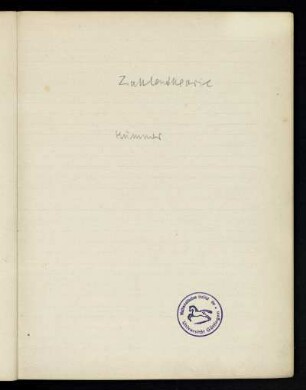 Zahlentheorie : Vorlesung