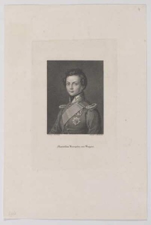 Bildnis des Maximilian, Kronprinz von Bayern