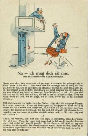 Nä - ich mag dich nit mie.