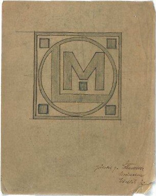 Littmann, Max; Exlibris - Ansicht