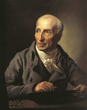 Bildnis des Kupferstechers Johann Friedrich Bause (1738-1814)