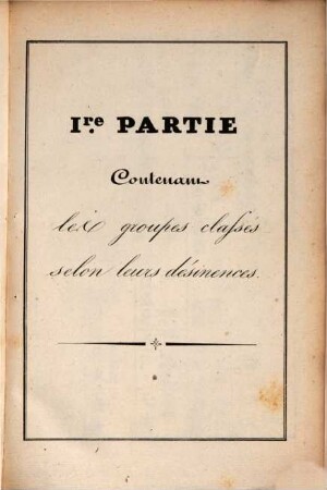 Tableau des éléments vocaux de l'écriture chinoise : divisé en 2 parties