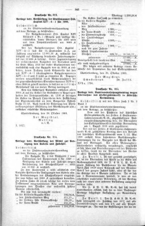 No. 23. (305-331)(313,314,315), 10. November 1909