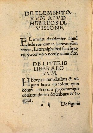 Compendivm Hebreae Chaldeaeqvae Grammatices