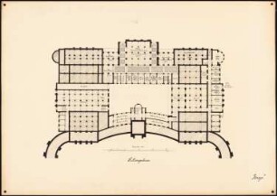 Kurhaus, Wiesbaden: Grundriss UG 1:200