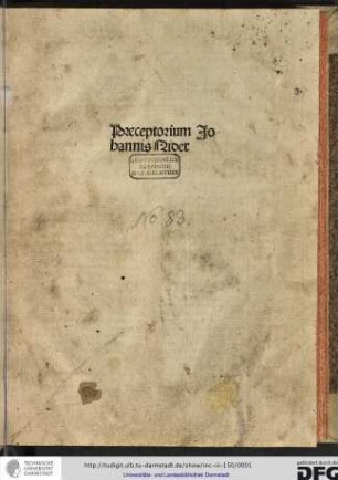 Praeceptorium divinae legis, sive Expositio decalogi