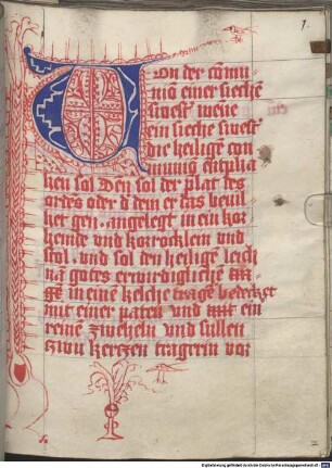 Rituale für Dominikanerinnen - BSB Cgm 5244