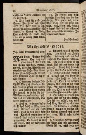 52-71, Weihnachts-Lieder