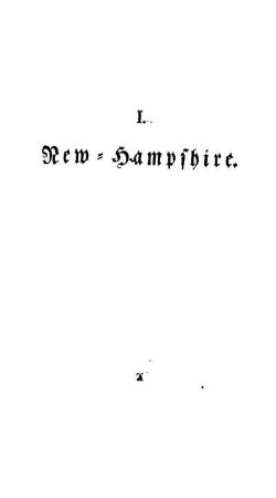 I. New-Hampshire