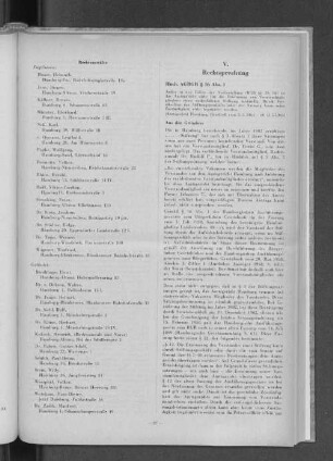 Hmb. AGBGB § 16 Abs. 1