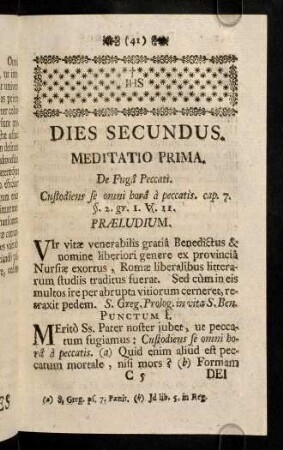41-56, Meditatio Prima.
