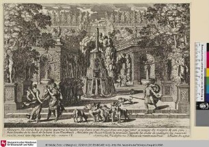 [Brunnenentwurf mit Meleagros und Atalante; Méléagre et Atalante]