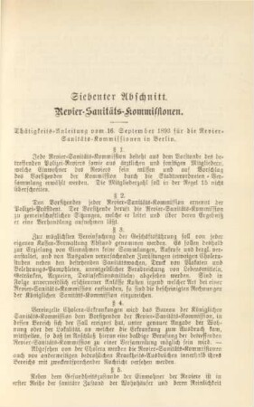 Siebenter Abschnitt