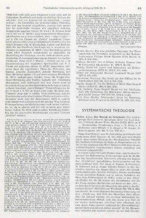 452-455 [Rezension] Fischer, Klaus, Der Mensch als Geheimnis