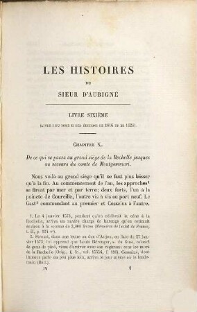 Histoire universelle, 4. 1573 - 1575