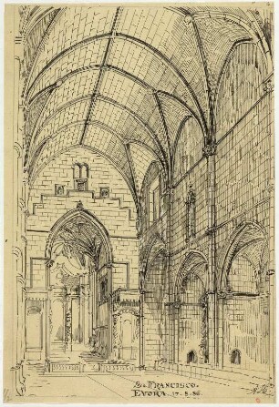 S. Francisco zu Evora, Inneres