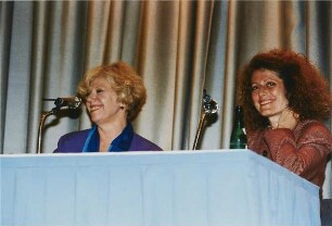 Erica Jong und Rachel Salamander