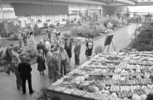 Ausstellung "Sonderschau der Hobbygärtner" in der Gartenhalle