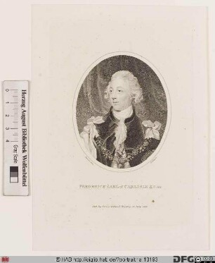 Bildnis Frederick Howard, 5. Earl of Carlisle