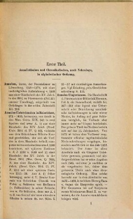 Wegweiser durch die schlesischen Geschichtsquellen bis zum Jahre 1550