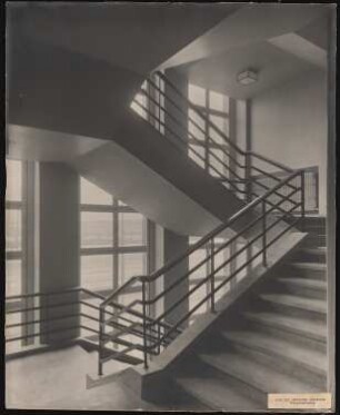 Haus des Rundfunks, Berlin-Charlottenburg: Treppenaufgang