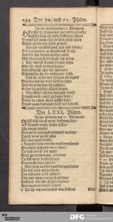 Der 71.-80. Psalm