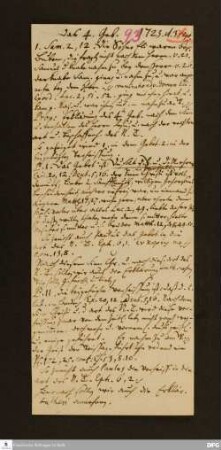 Disposition der Katechismus-Predigt von August Hermann Francke am 03.09.1723 über das 4. Gebot.