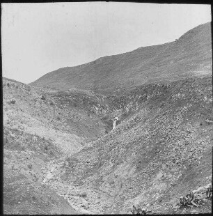 Nahr es-sa'ar [nahr oder wadi es-saar] zwischen Phialasee [birket ram] und banias [banyas]