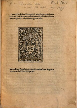 In Latinam Novi Testamenti interpretationem ... adnotationes