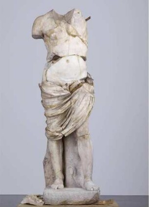 Hüftmantelstatue, barockes Pasticcio aus antiken Fragmenten