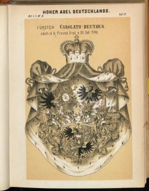 Taf. 17. Fürsten Carolath-Beuthen.