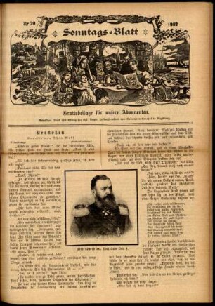 Ausgabe vom Sonntag, den 18. Mai 1902.