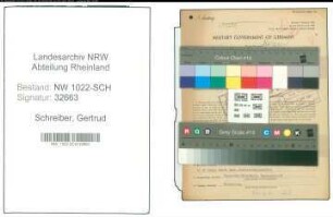 Entnazifizierung Gertrud Schreiber , geb. 23.10.1902 (Lehrerin)