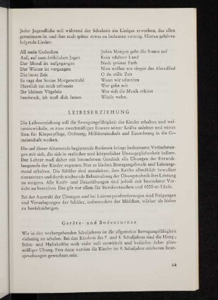Leibeserziehung