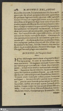 DCXXXVIII. De Theophilo Gualthero