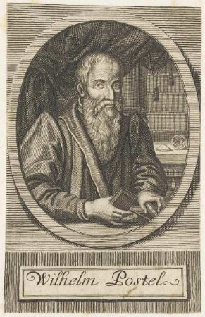 Bildnis des Wilhelm Postel