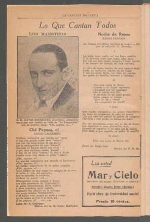 Lo que cantan todos